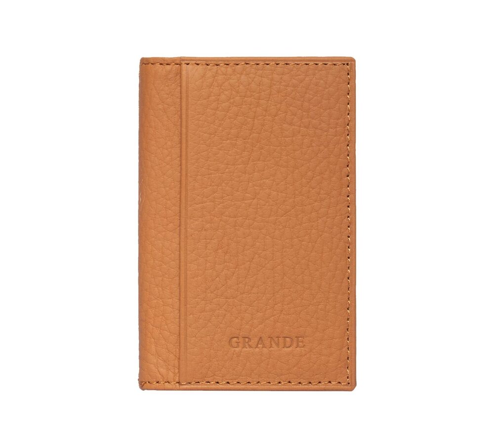 7206 3641 Leather Card Holder and Minimalist Small Pocket Wallet Slim